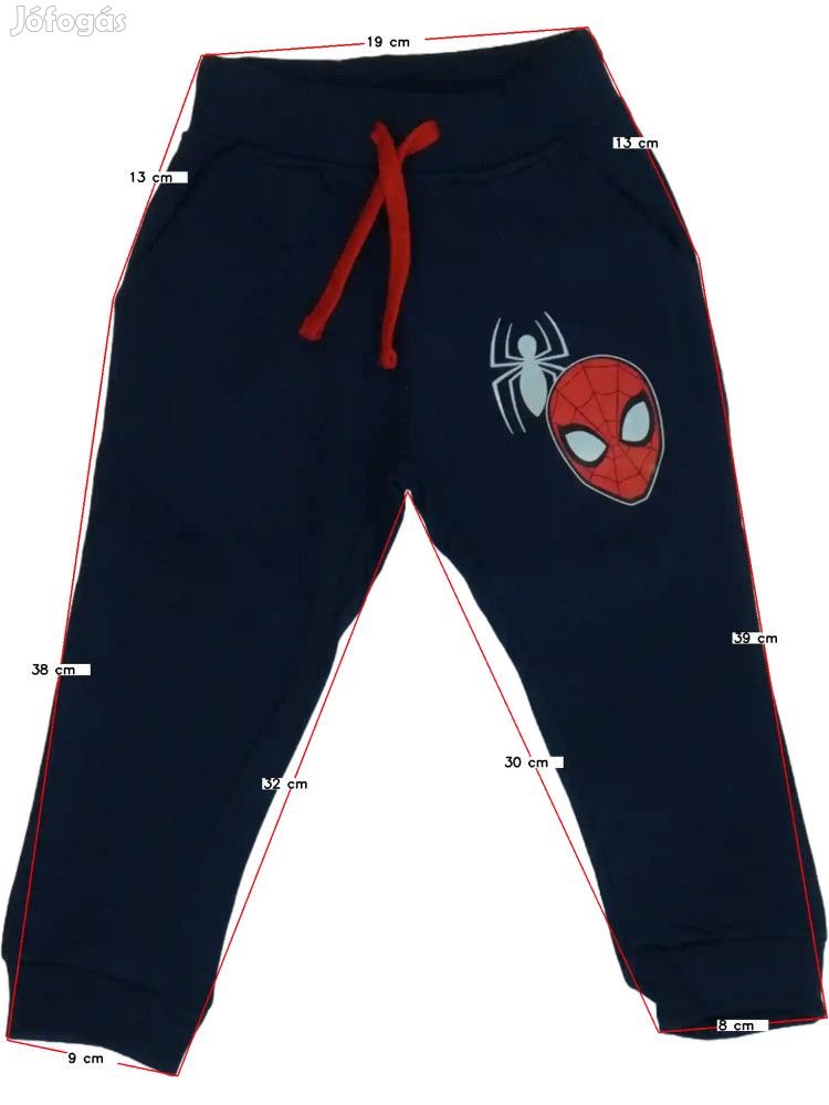 Marvel Új (címkés) Fiú Melegítőnadrág (Méret: 98)