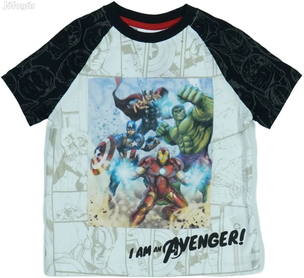 Marvel Új (címkés) Fiú Póló (Méret: 104)