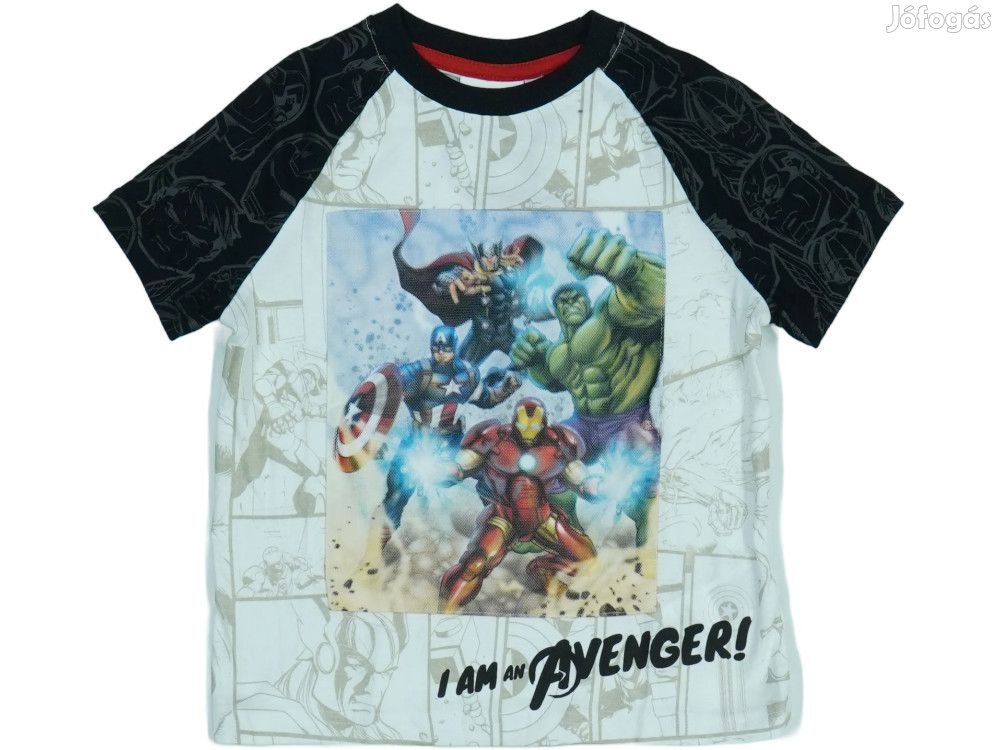 Marvel Új (címkés) Fiú Póló (Méret: 104)