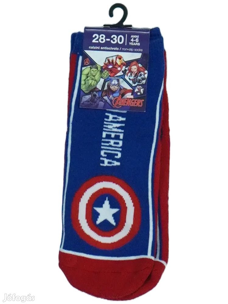 Marvel Új (címkés) Fiú Zokni (EU 30)