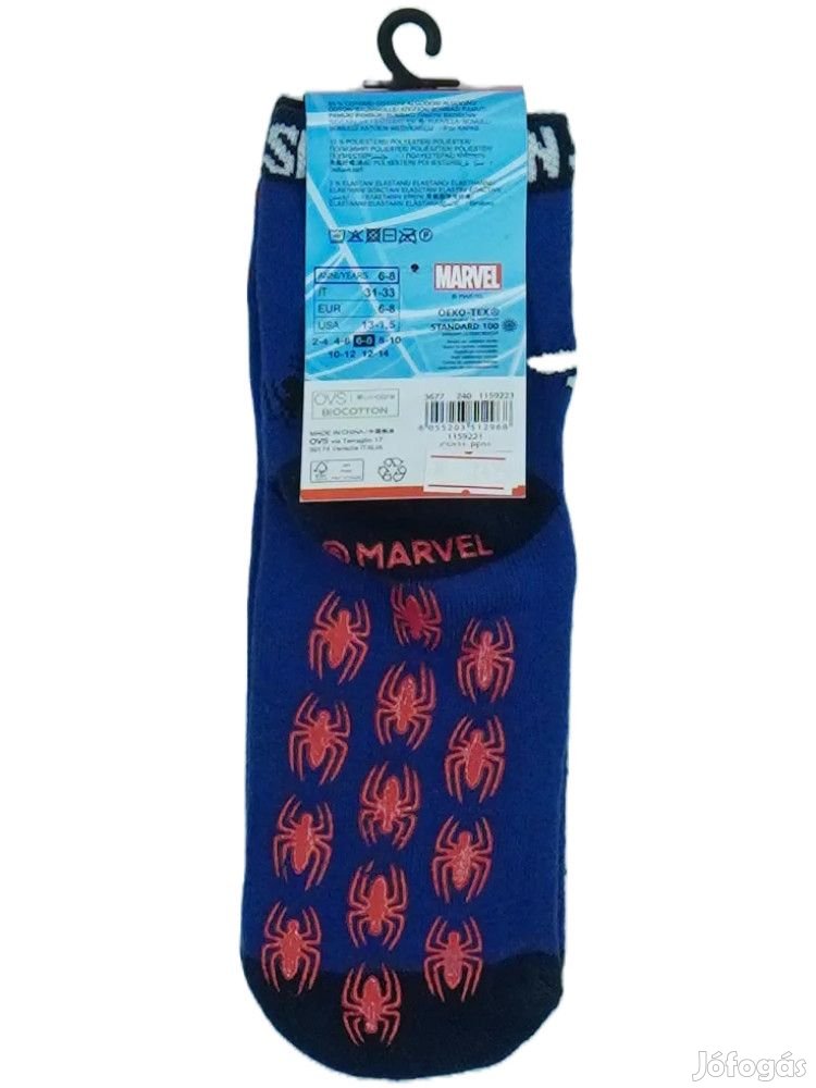 Marvel Új (címkés) Fiú Zokni (EU 33)