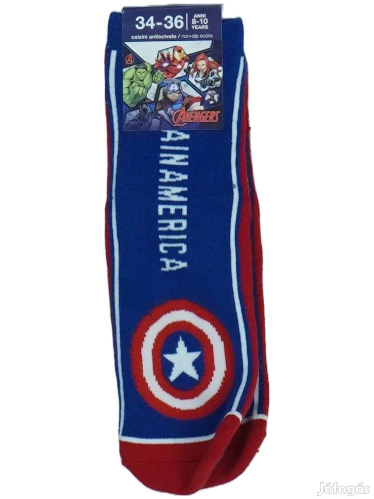 Marvel Új (címkés) Fiú Zokni (EU 36)
