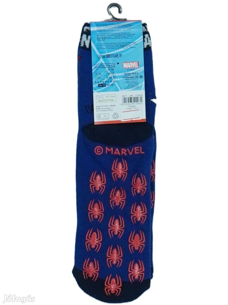 Marvel Új (címkés) Fiú Zokni (EU 39)