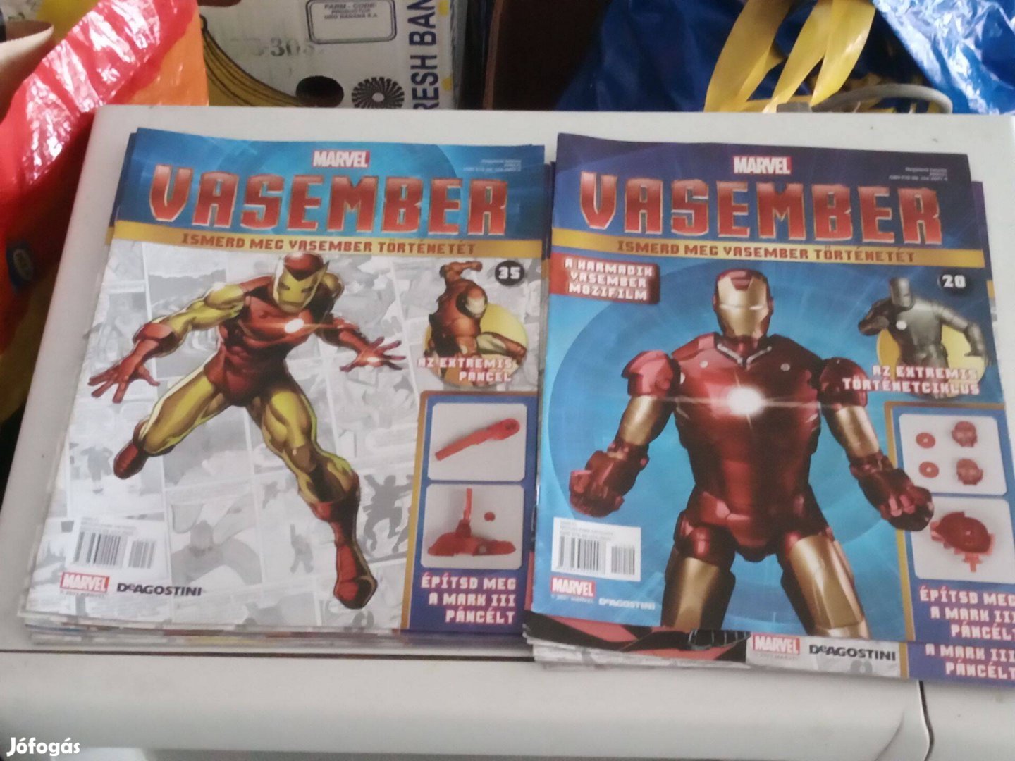 Marvel-Vasember magazin 22db vegyesen 6000ft óbuda