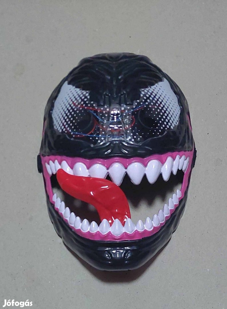 Marvel Venom Led-es világító maszk álarc jelmez kiegészítő