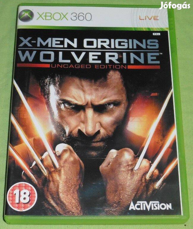Marvel X-Men Origins Wolverine (A Farkas) Gyári Xbox 360 Játék