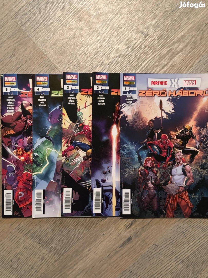 Marvel Zéró Háború 1-5 ig