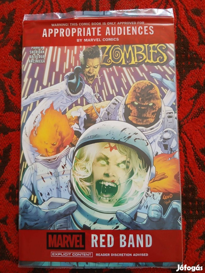 Marvel Zombies Red Band képregény 2025-ös sorozat 1A. száma