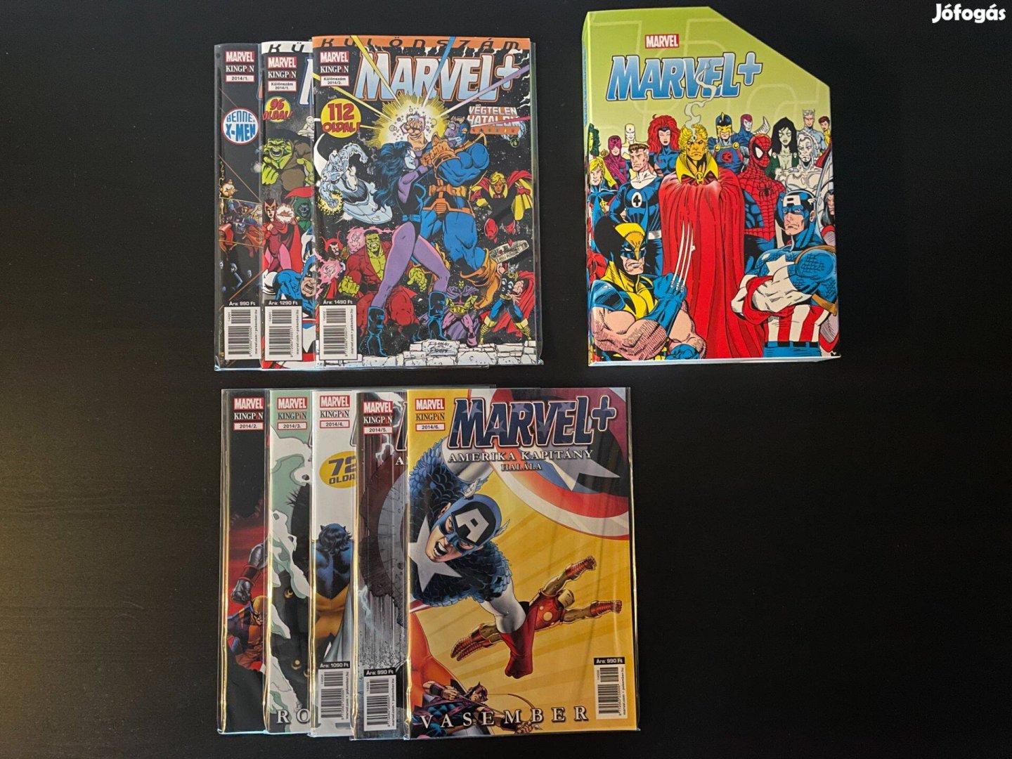 Marvel+ 2014 1-6. szám + Végtelen Hatalom különszámok