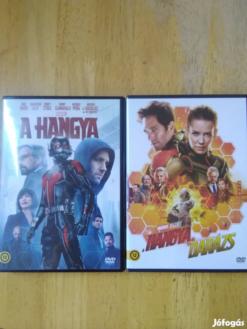 Marvel - A hangya 1-2 újszerű dvd Paul Rudd 