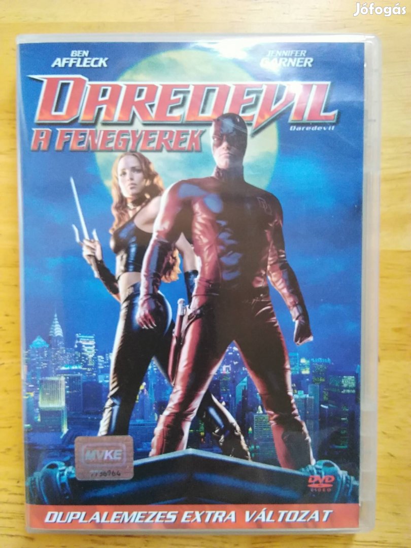 Marvel - Daredevil a fenegyerek újszerű duplalemezes dvd Ben Affleck 