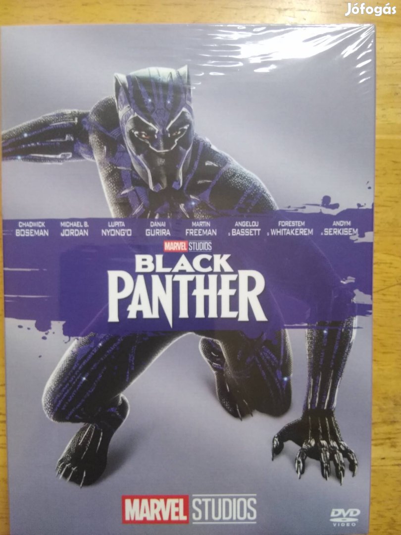 Marvel - Fekete Párduc papirfeknis dvd Chadwick Boseman 