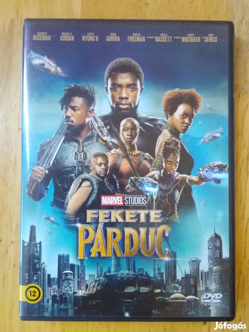 Marvel - Fekete Párduc újszerű dvd Chadwick Boseman 