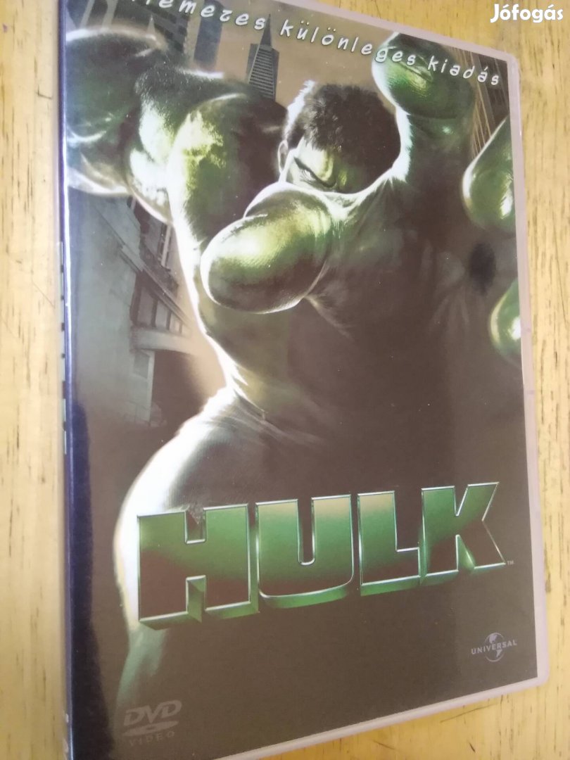 Marvel - Hulk duplalemezes újszerű dvd Eric Bana 