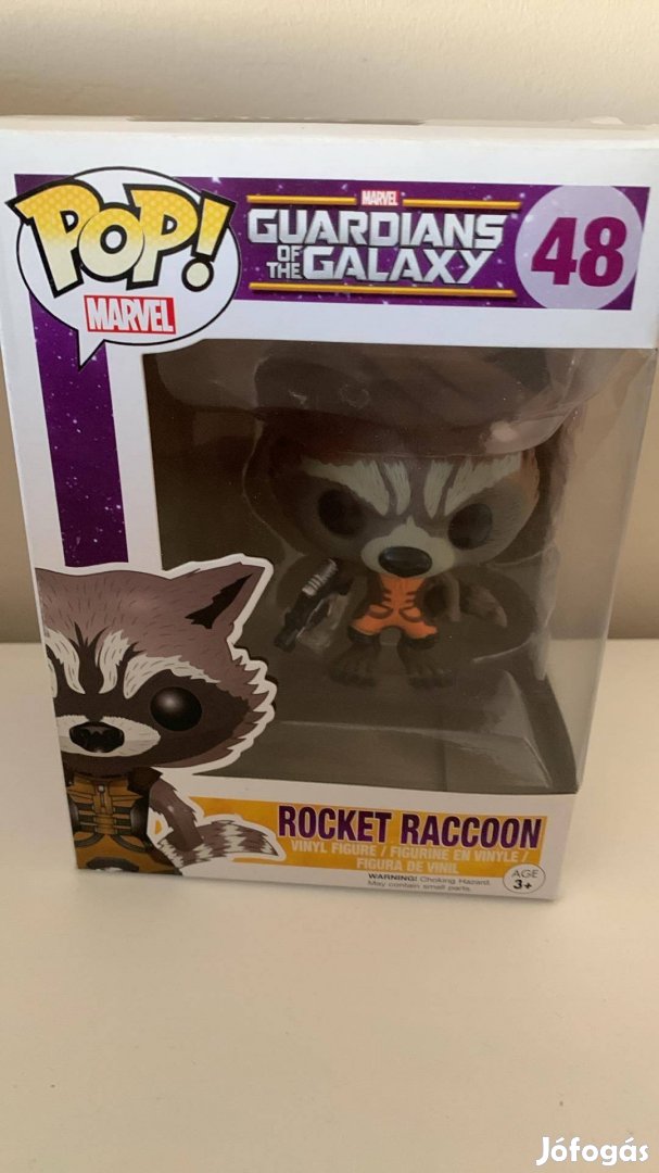 Marvel - Mordály/Rocket Racoon funko pop figura eladó