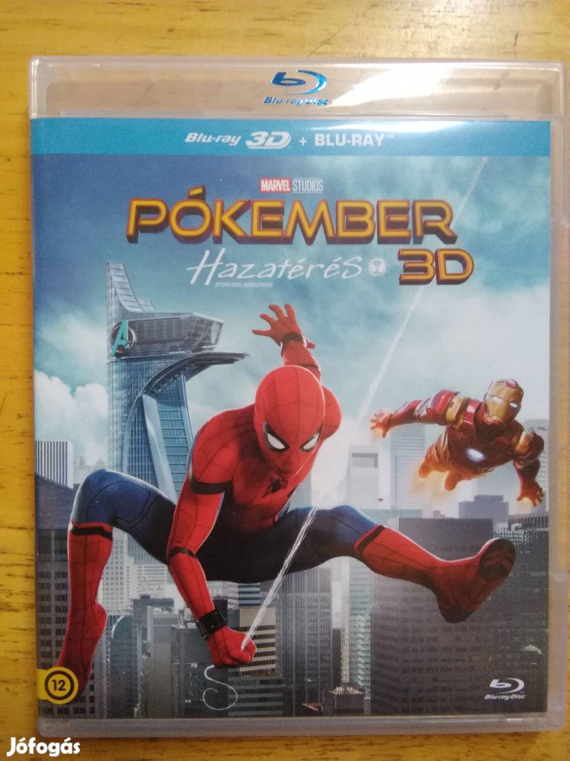 Marvel - Pókember hazatérés 3D + 2D blu-ray Tom Holland 