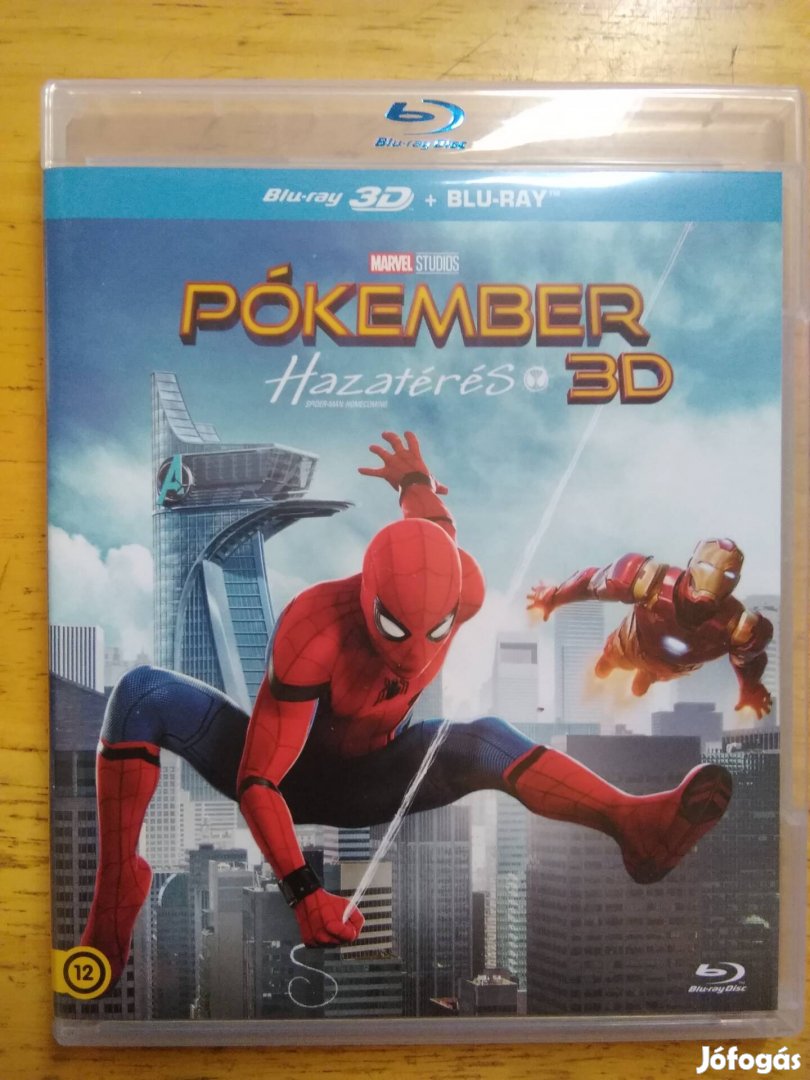 Marvel - Pókember hazatérés 3D + 2D blu-ray Tom Holland 