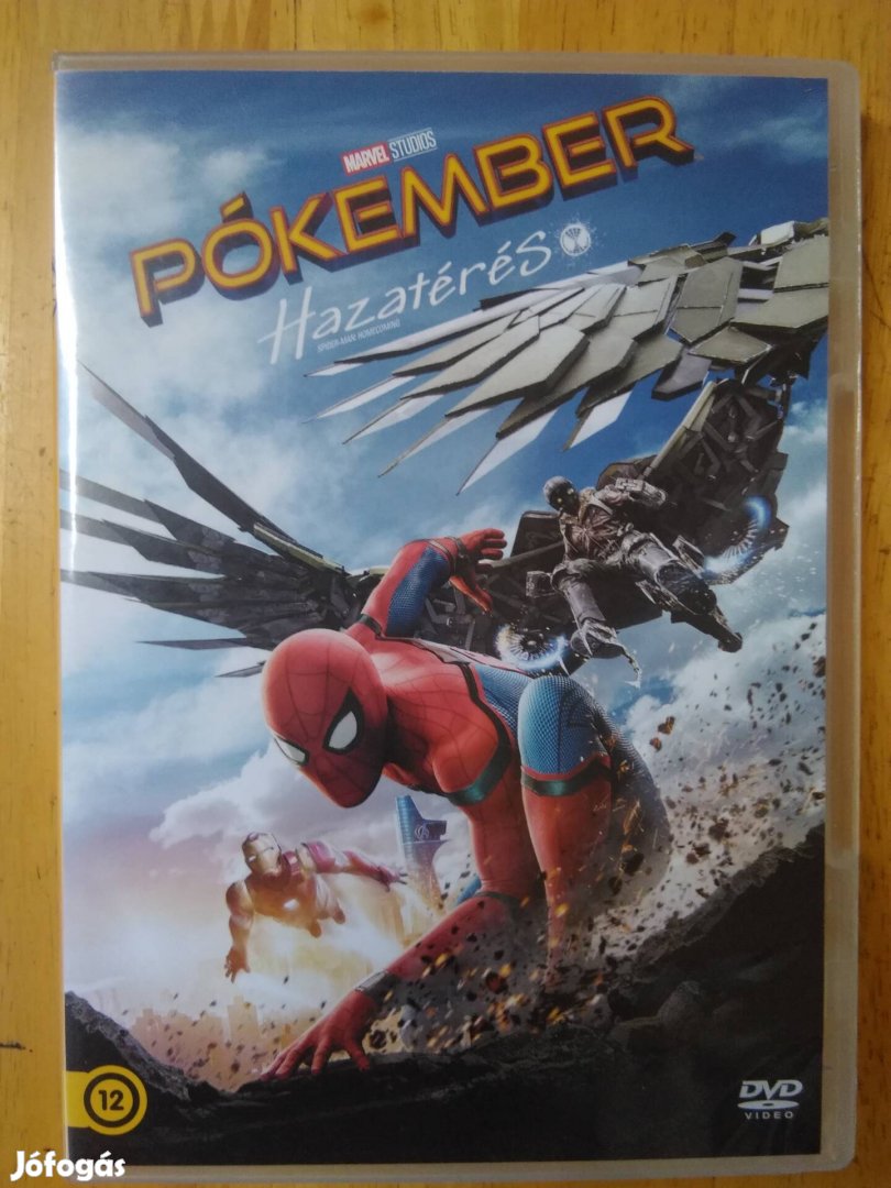 Marvel - Pókember hazatérés újszerű dvd Tom Holland 