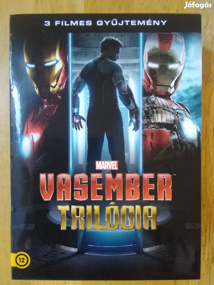 Marvel - Vasember trilógia papírtokos újszerű dvd gyűjtemény 