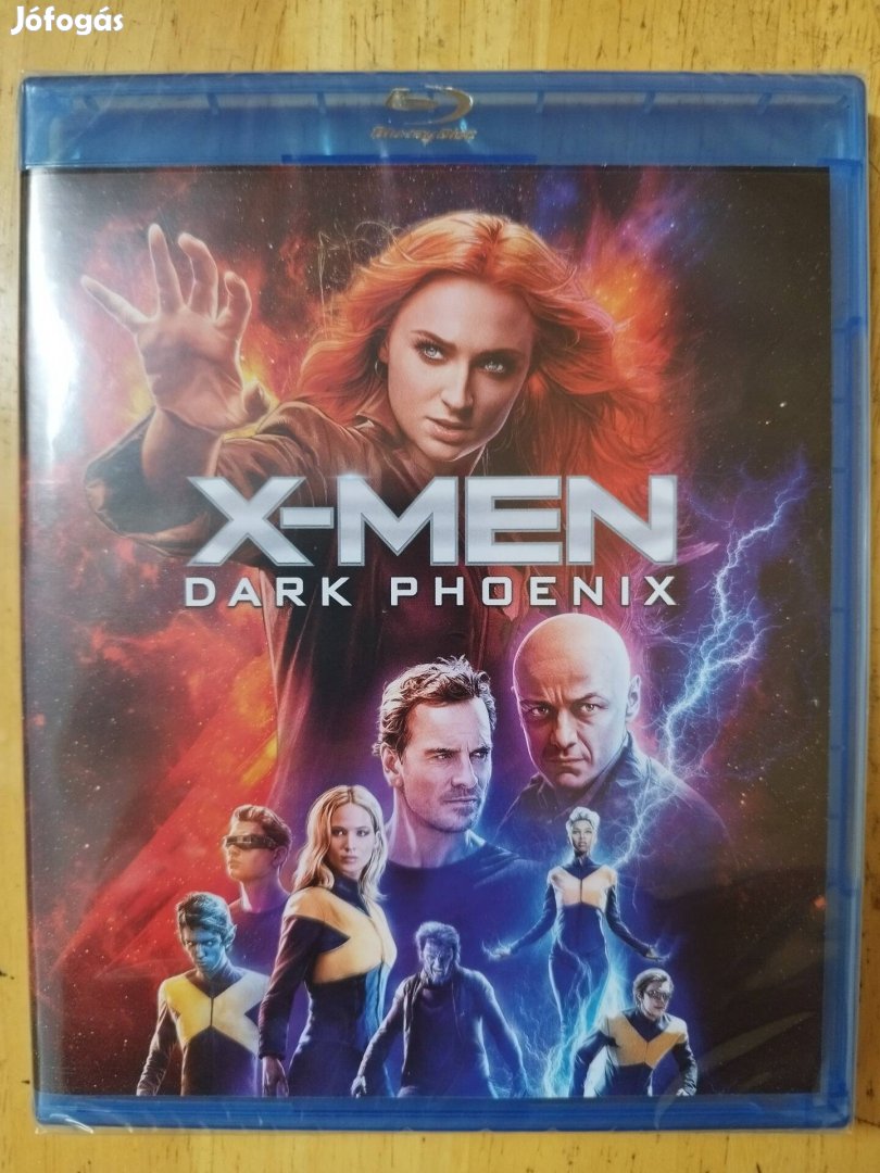 Marvel - X-men Sötét Főnix blu-ray Sophie Turner Bontatlan 