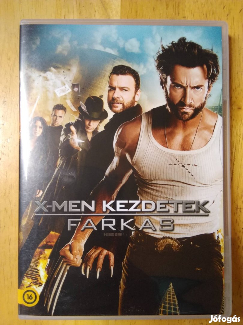 Marvel - X-men kezdetek Farkas újszerű dvd Hugh Jackman 