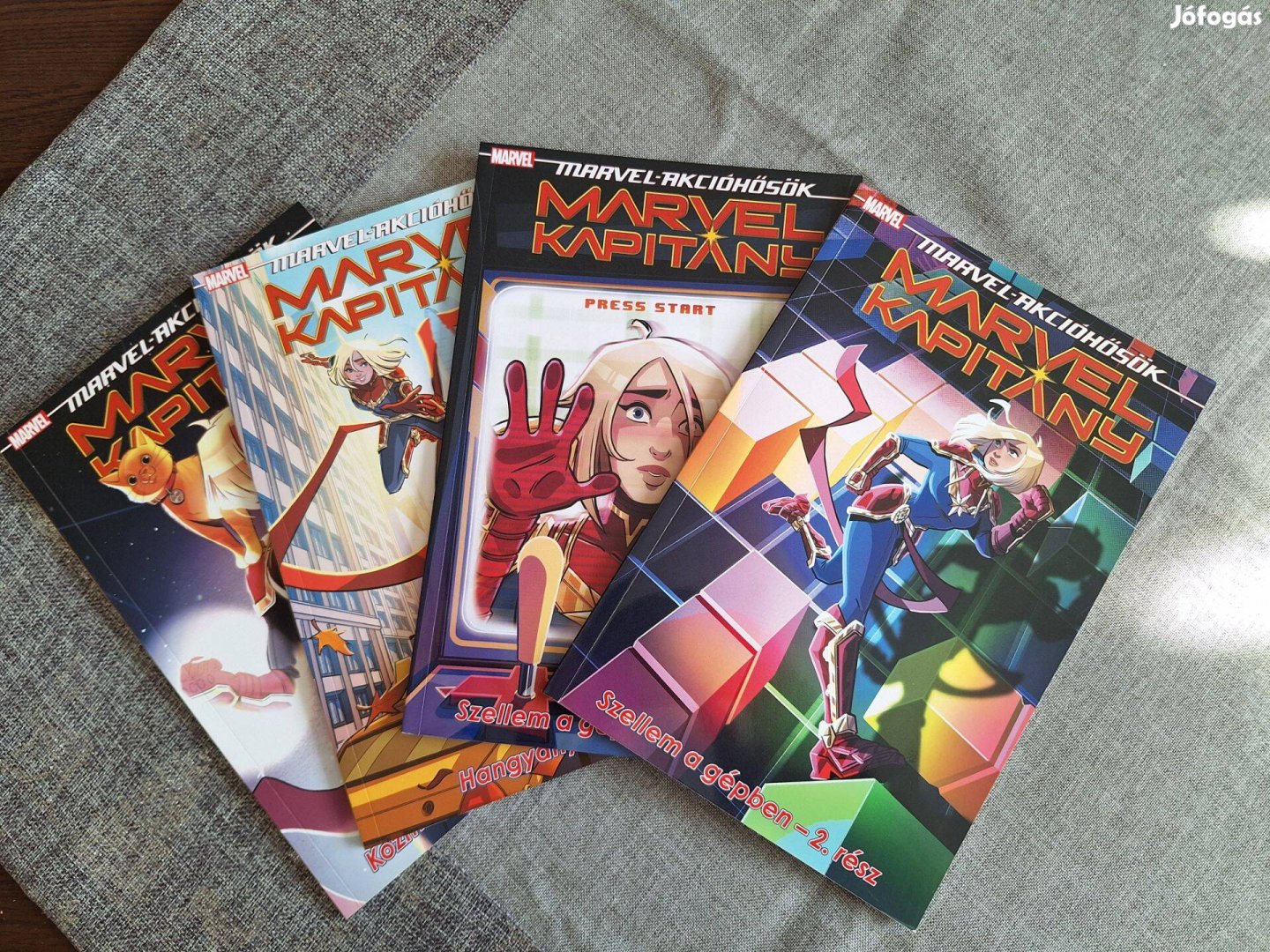 Marvel-akcióhősök Marvel kapitány képregény sorozat 1-4