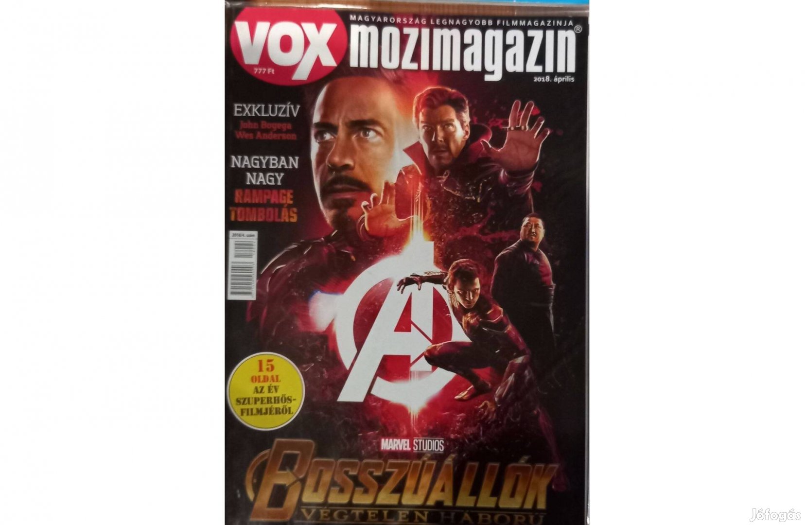 Marvel cinem Vox újságok