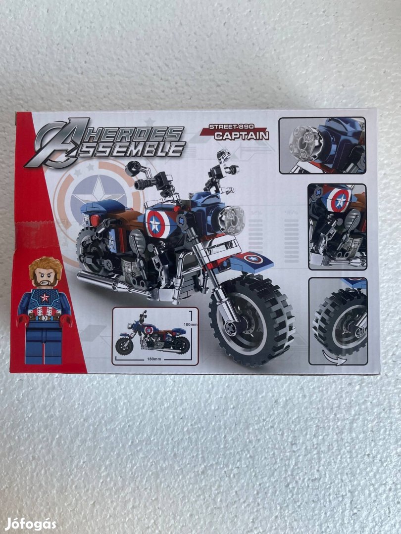 Marvel építőjáték Ironman, Captain America