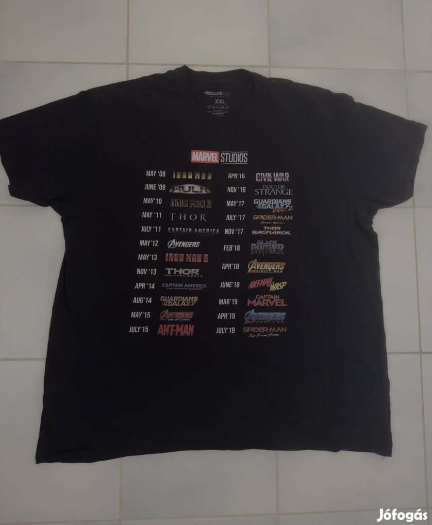 Marvel férfi póló