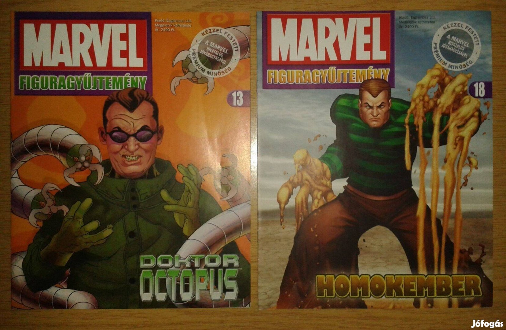 Marvel figuragyűjtemény magazinok