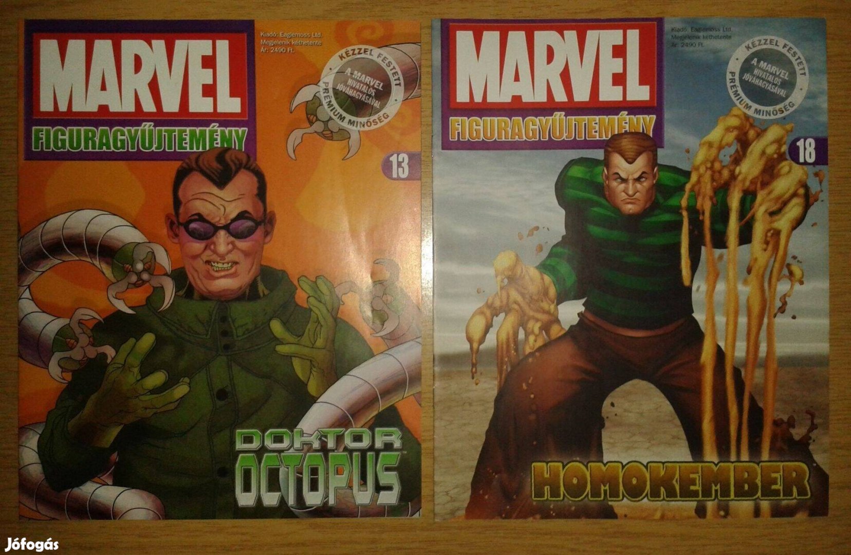 Marvel figuragyűjtemény magazinok