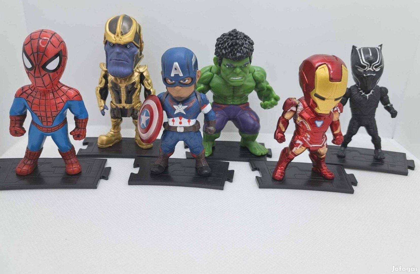 Marvel figurák talpazattal/6 darabos készlet