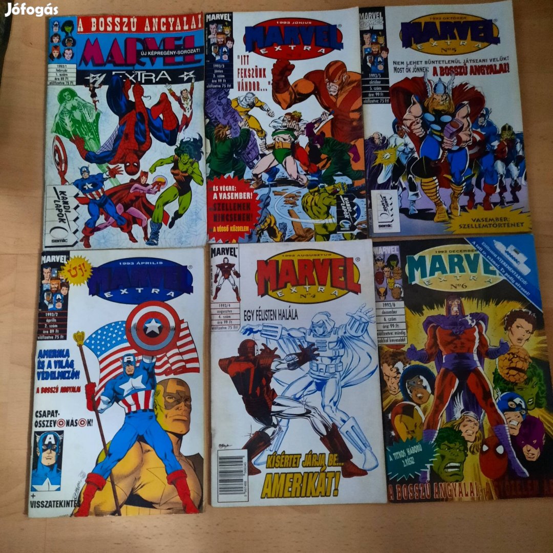 Marvel képregény gyűjtemény eladó