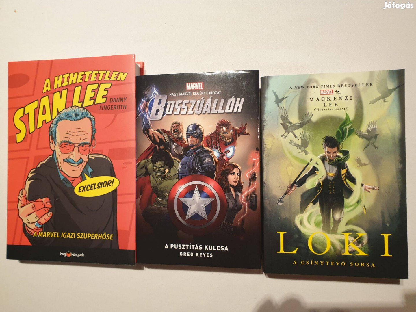 Marvel könyvek