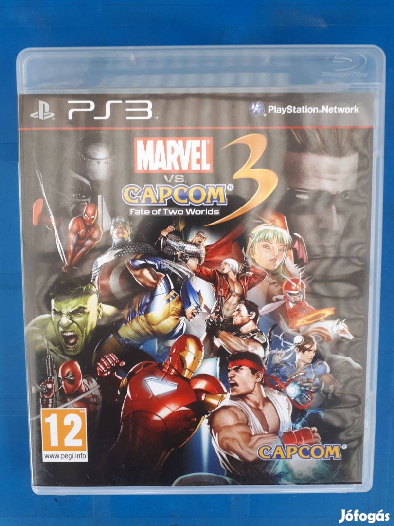Marvel vs Capcom 3 ps3 játék,eladó,csere is