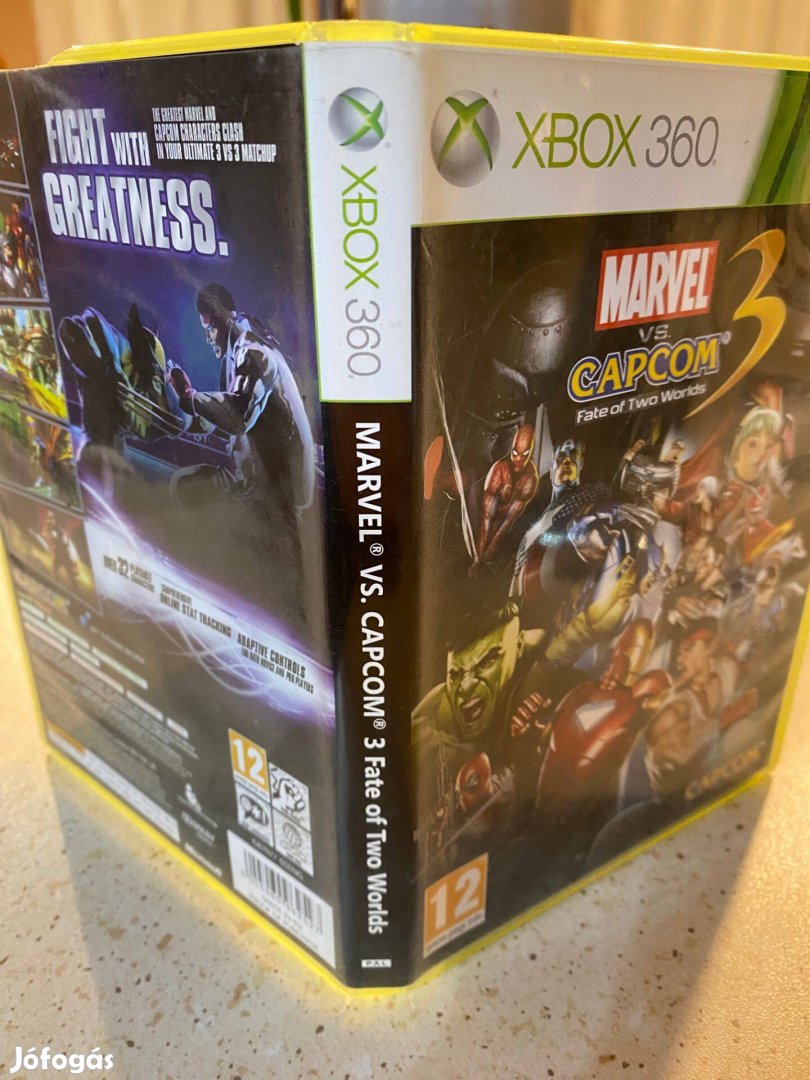 Marvel vs. Capcom 3 Fate of Two Worlds - xbox360 eredeti játék