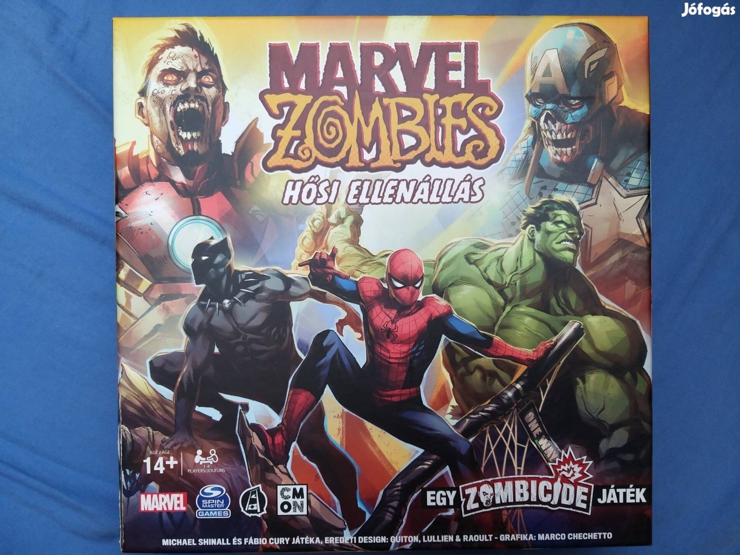 Marvel zombie heroes társas