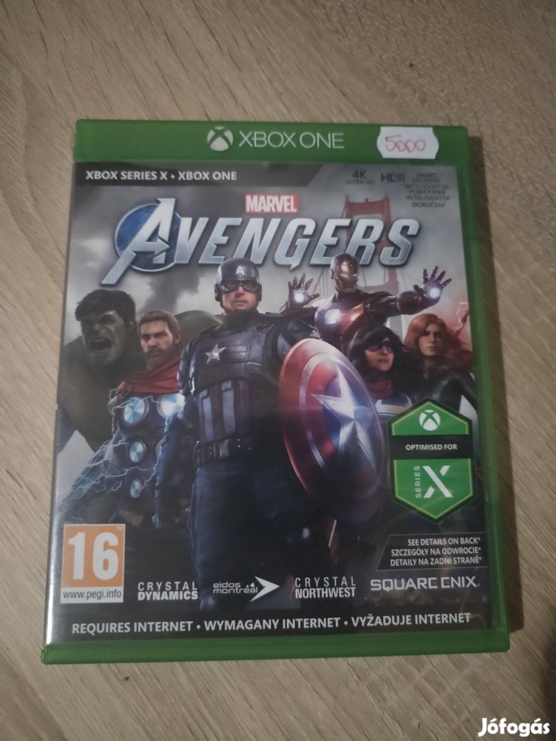 Marver Avengers Xbox one játék 