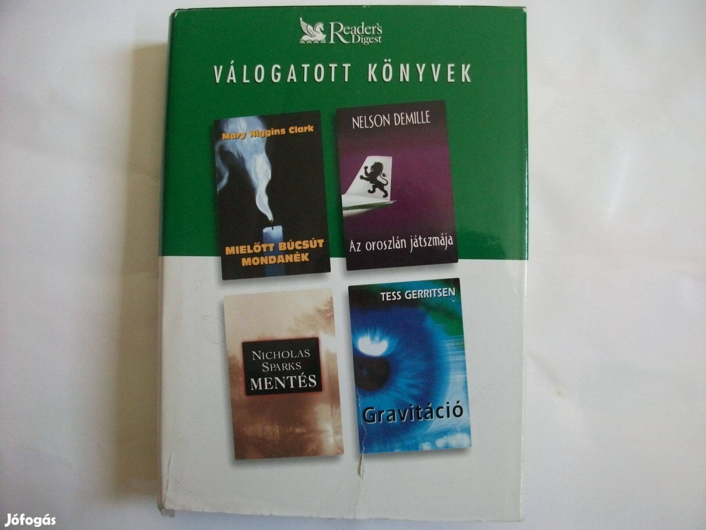 Mary Higgins Clark, Nelsson de Mille, Nicholas Sparks, Tess Gerritsen