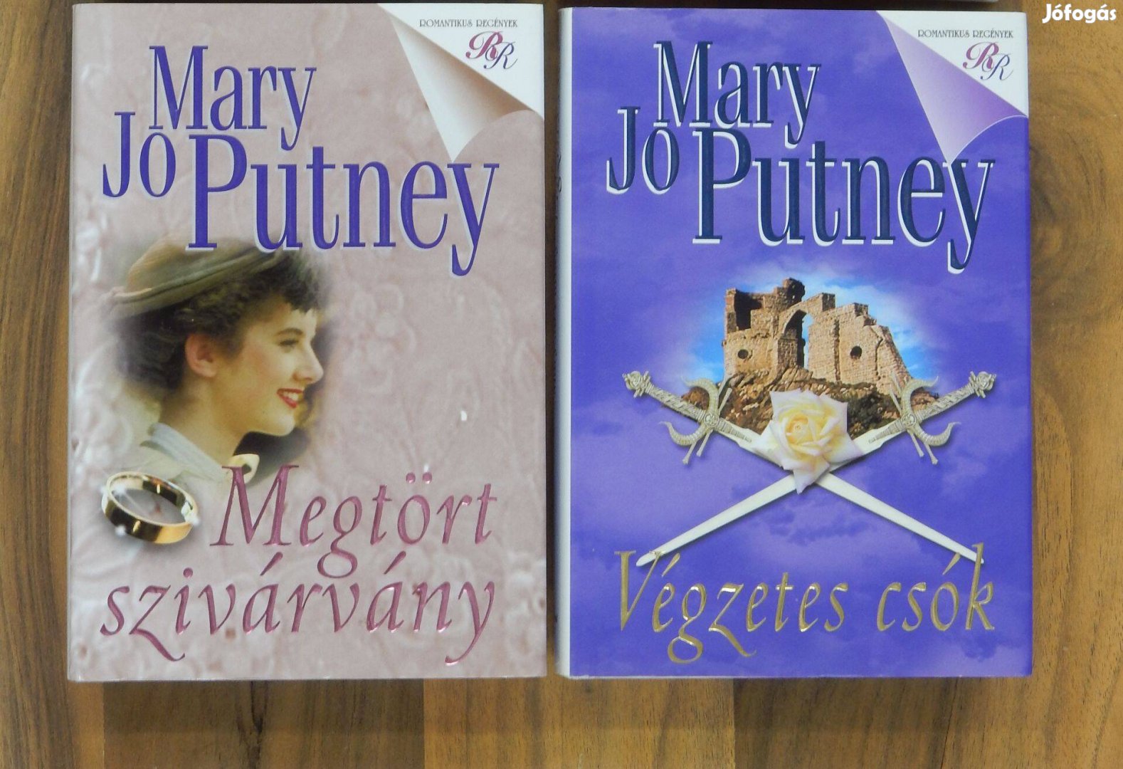 Mary Jo Putney Romantikus könyv Új Végzetes csók Megtört szivárvány