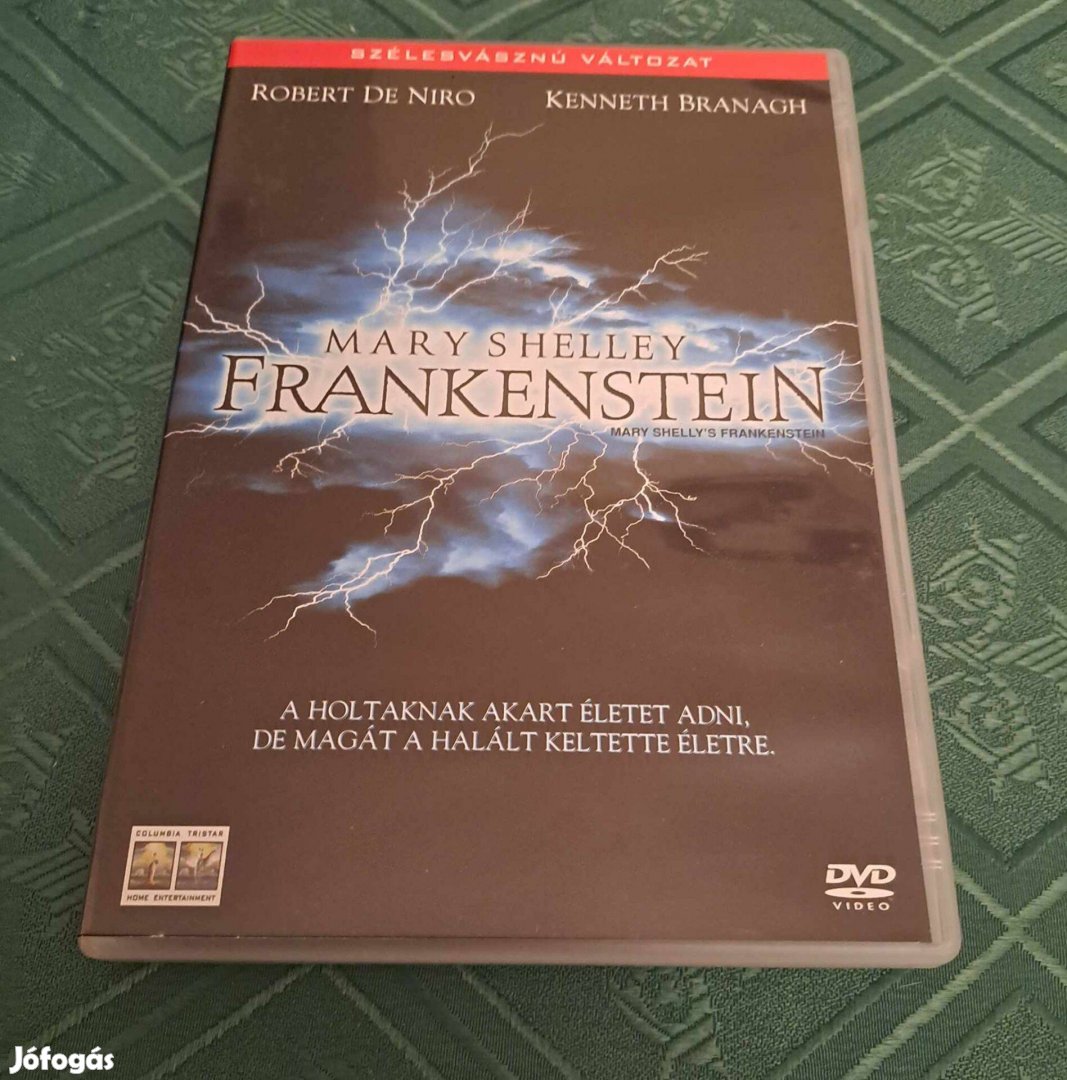 Mary Shelley Frankstenstein DVD - eléggé ritka