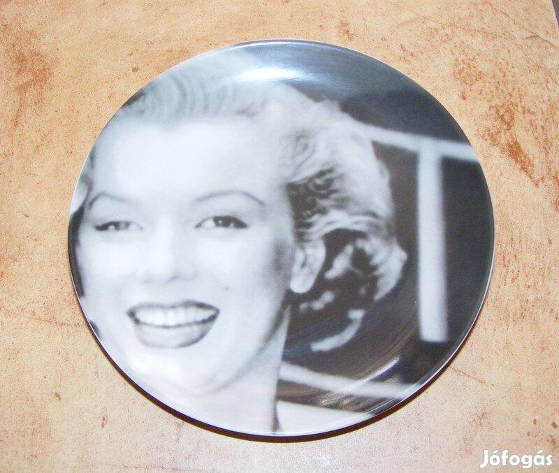 Marylin Monroe porcelán tányér