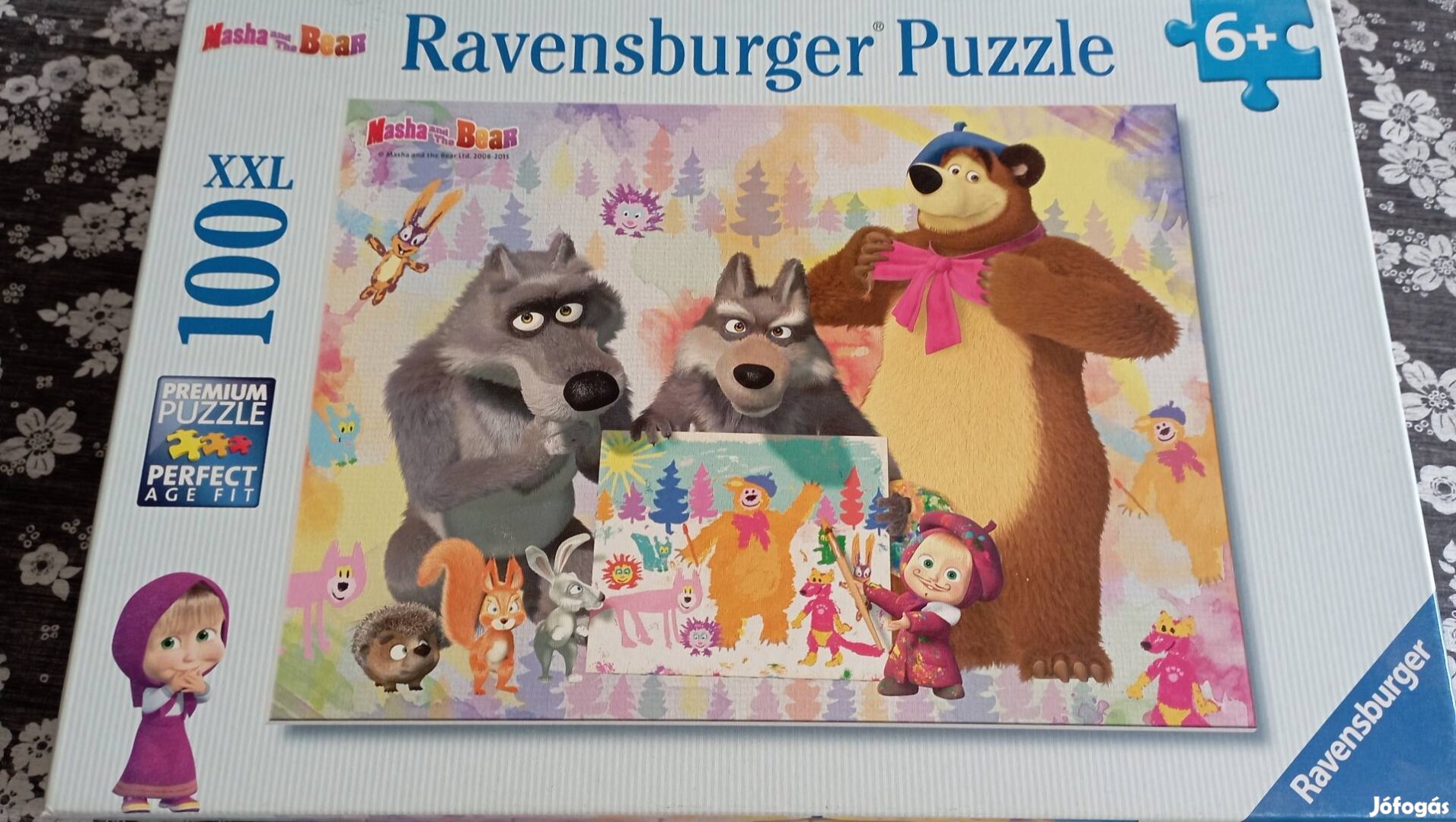 Mása és a Medve puzzle.
