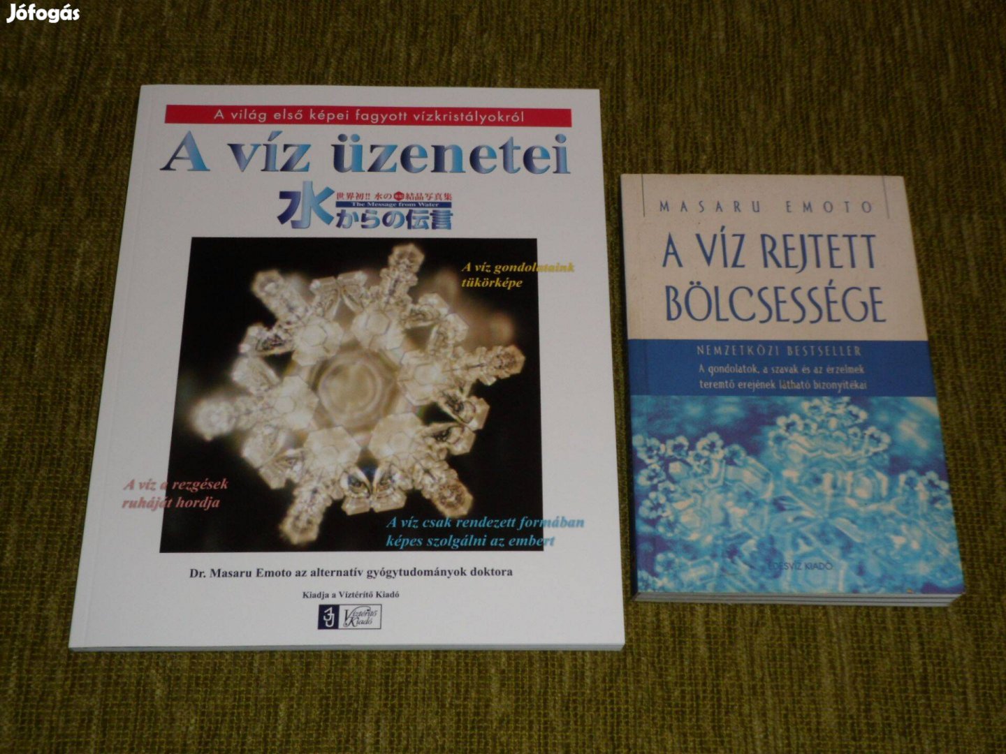 Masaru Emoto: A víz üzenetei + A víz rejtett bölcsessége