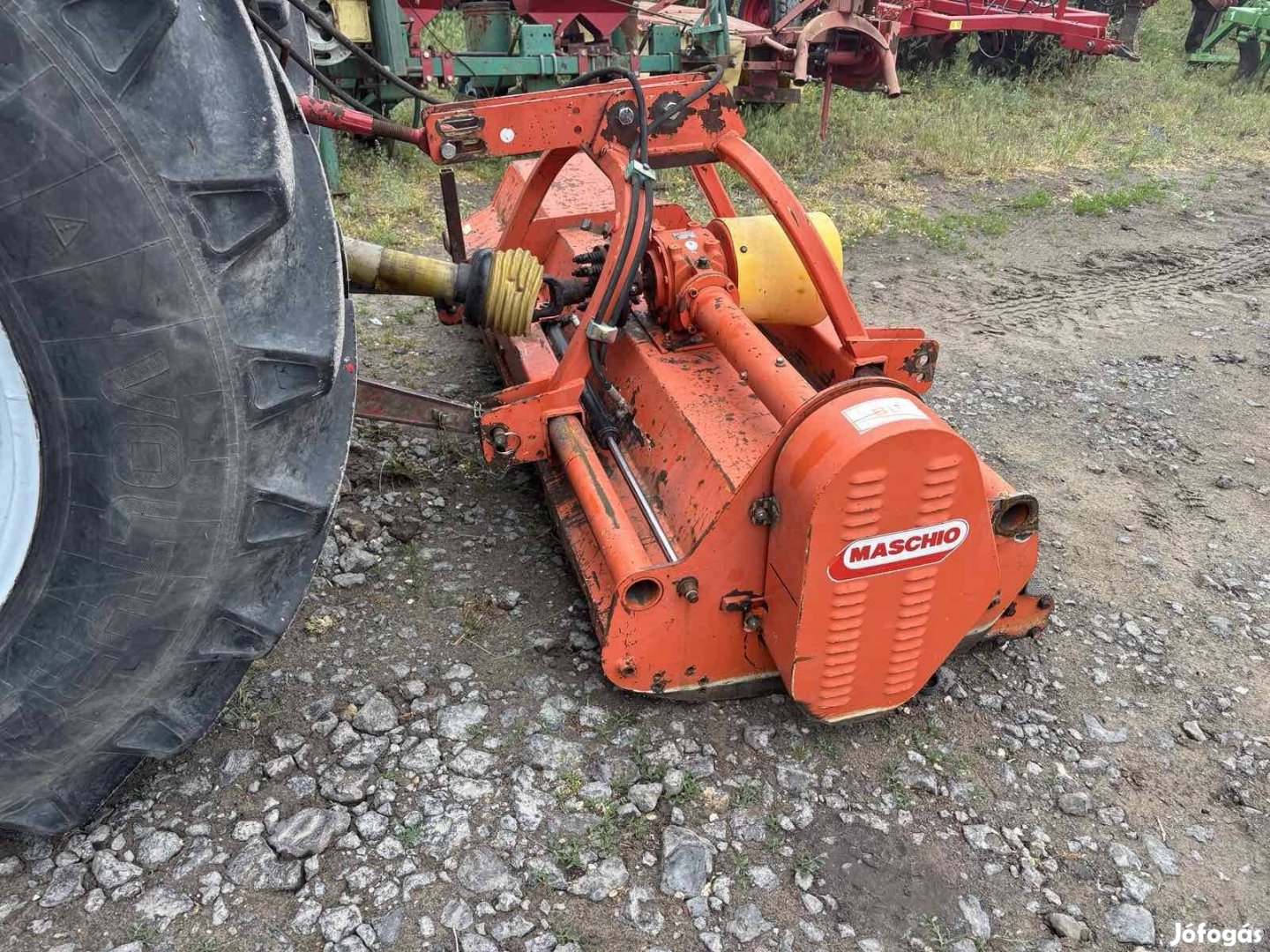 Maschio 2m kalapácsos szárzúzó hidraulikusan kitolható