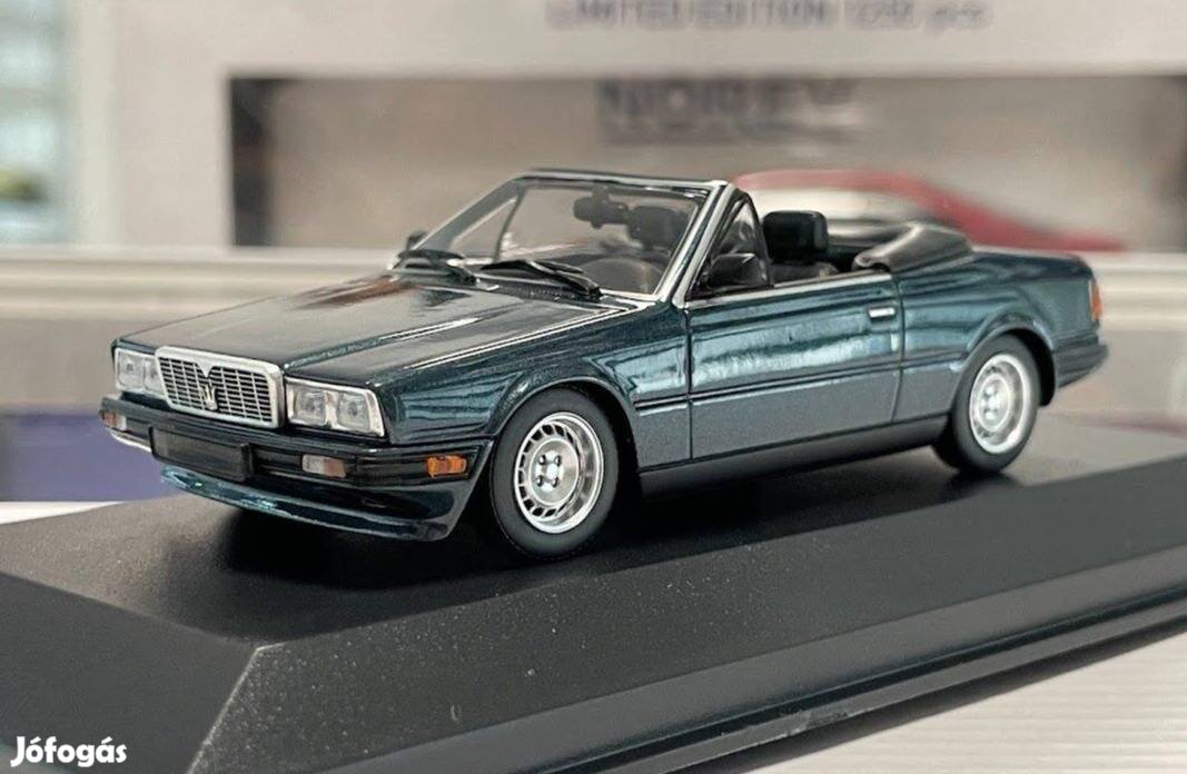 Maserati Biturbo Spyder 1984 1:43 1/43 Minichamps Maxichamps Edition