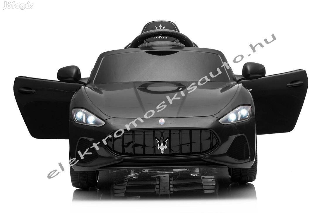 Maserati Granturismo Sport 12V fekete 1szem.eredeti elektromos kisautó