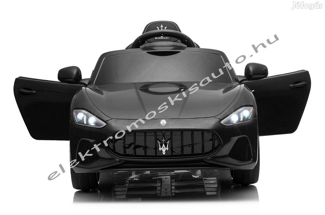 Maserati Granturismo Sport 12V fekete elektromos kisautó