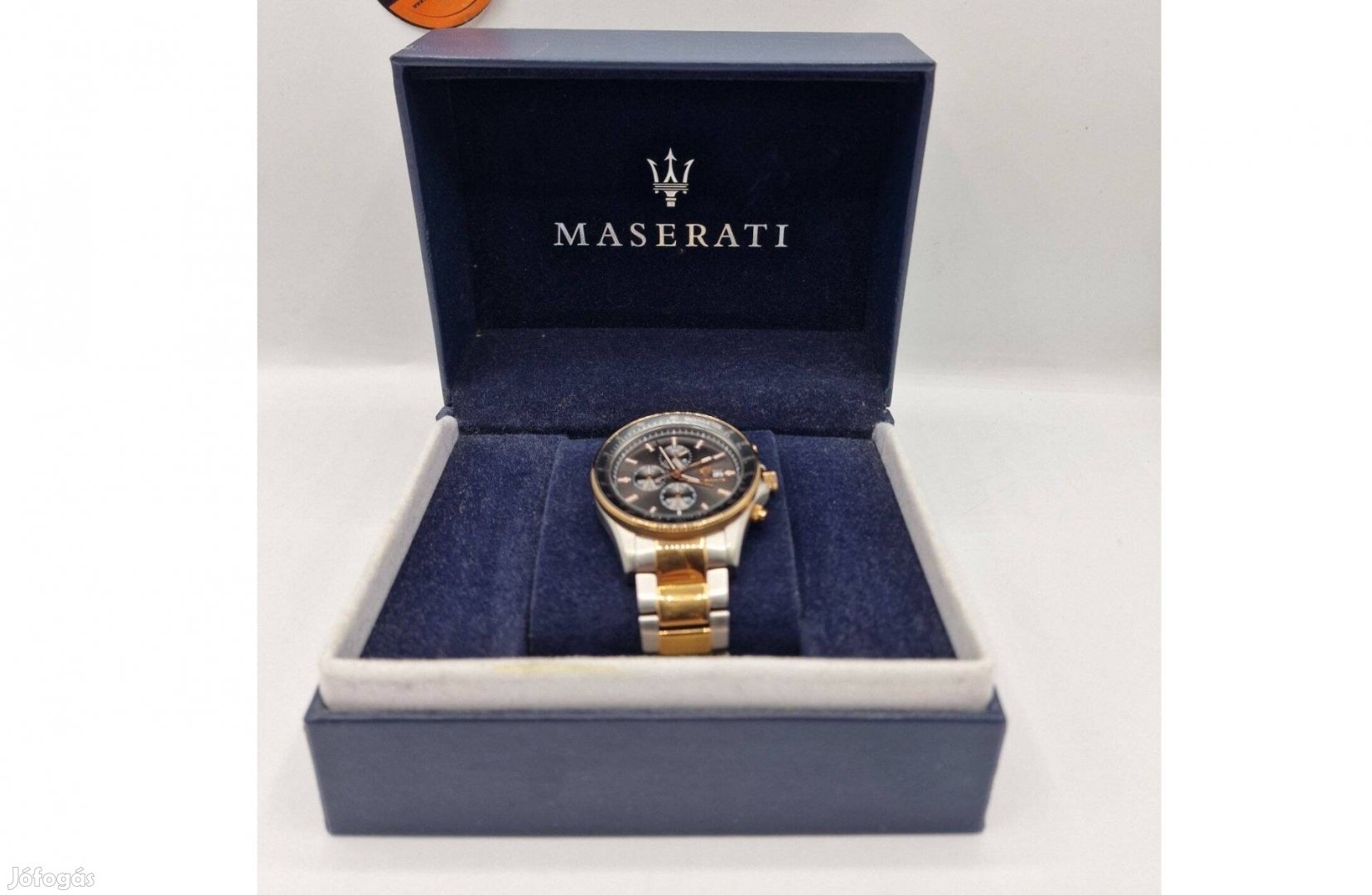 Maserati R8873640014 férfi kvarc karóra, 44mm, 1 év garancia, Akciós