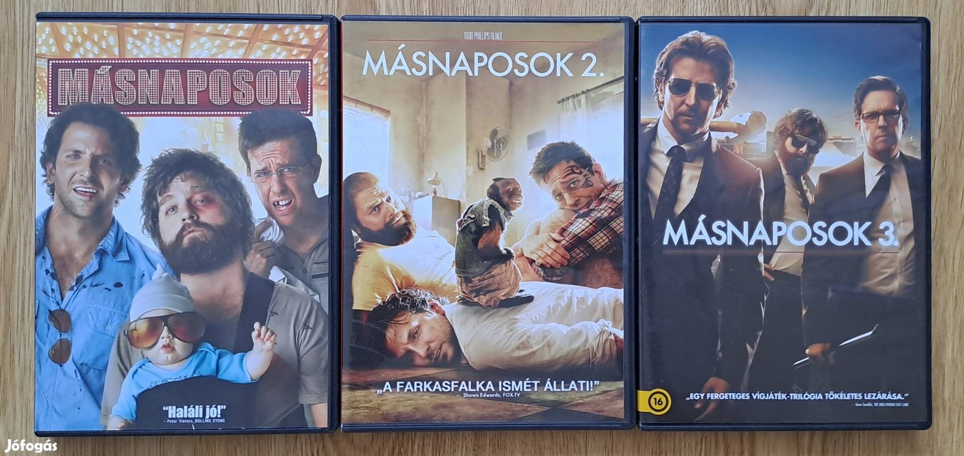 Másnaposok Trilógia DVD